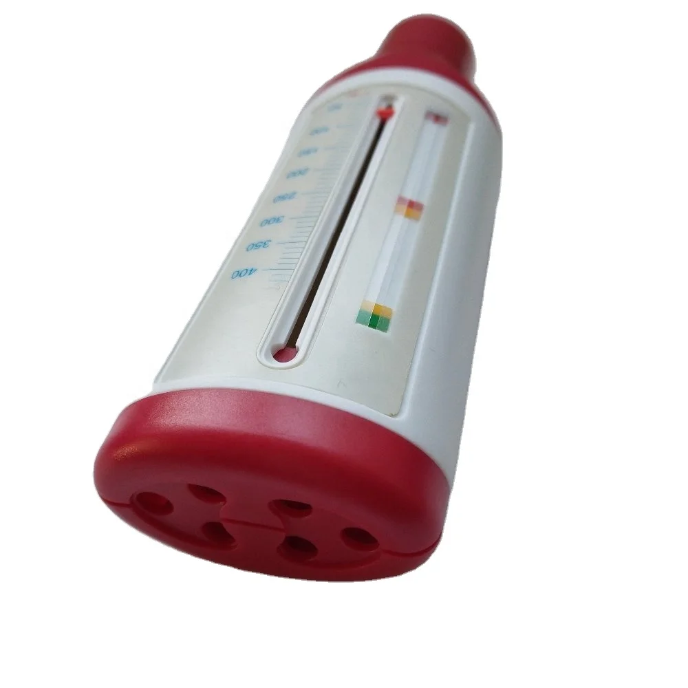 China other consumables medical supplies Peak Flow Meter 400L/min for child user red color