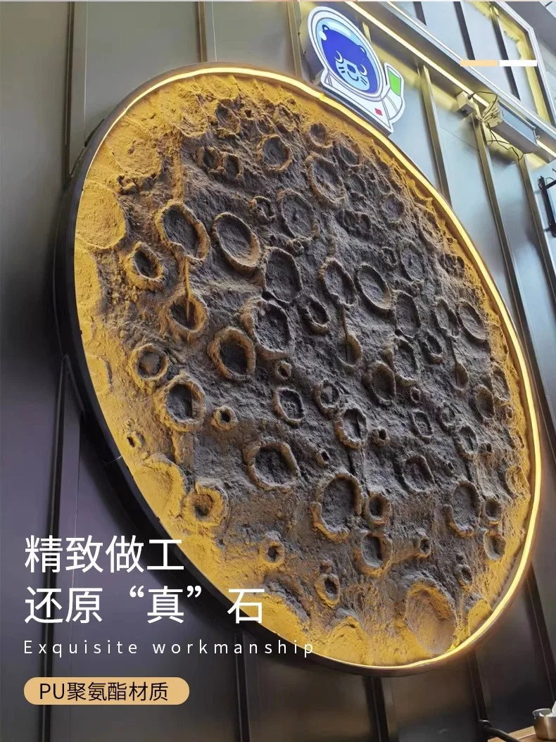 Polyurethane stone panels PU moon stone wall panel for wall decorative siding