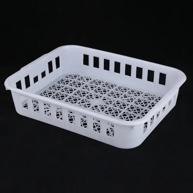 Large plastic turnover basket plastic basket for mushroom production line