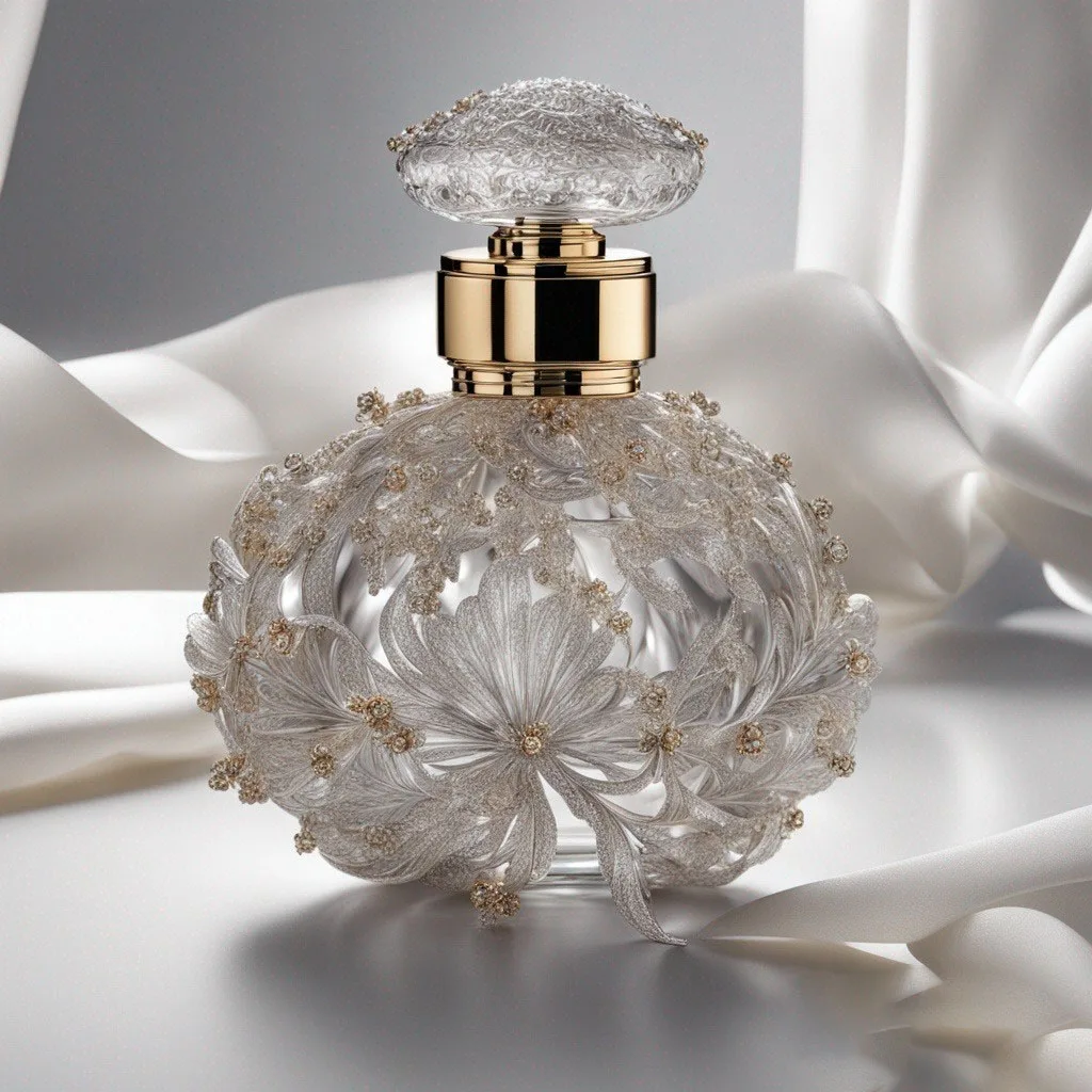 Luxury Custom Small Attar Nice Resin 30ml 50ml 75ml 100ml 120ml 4oz Unique Hand Blown Glass Perfume Bottle With Box