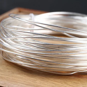 
Pure sterling silver wire 99.99 for jewelry making raw material 