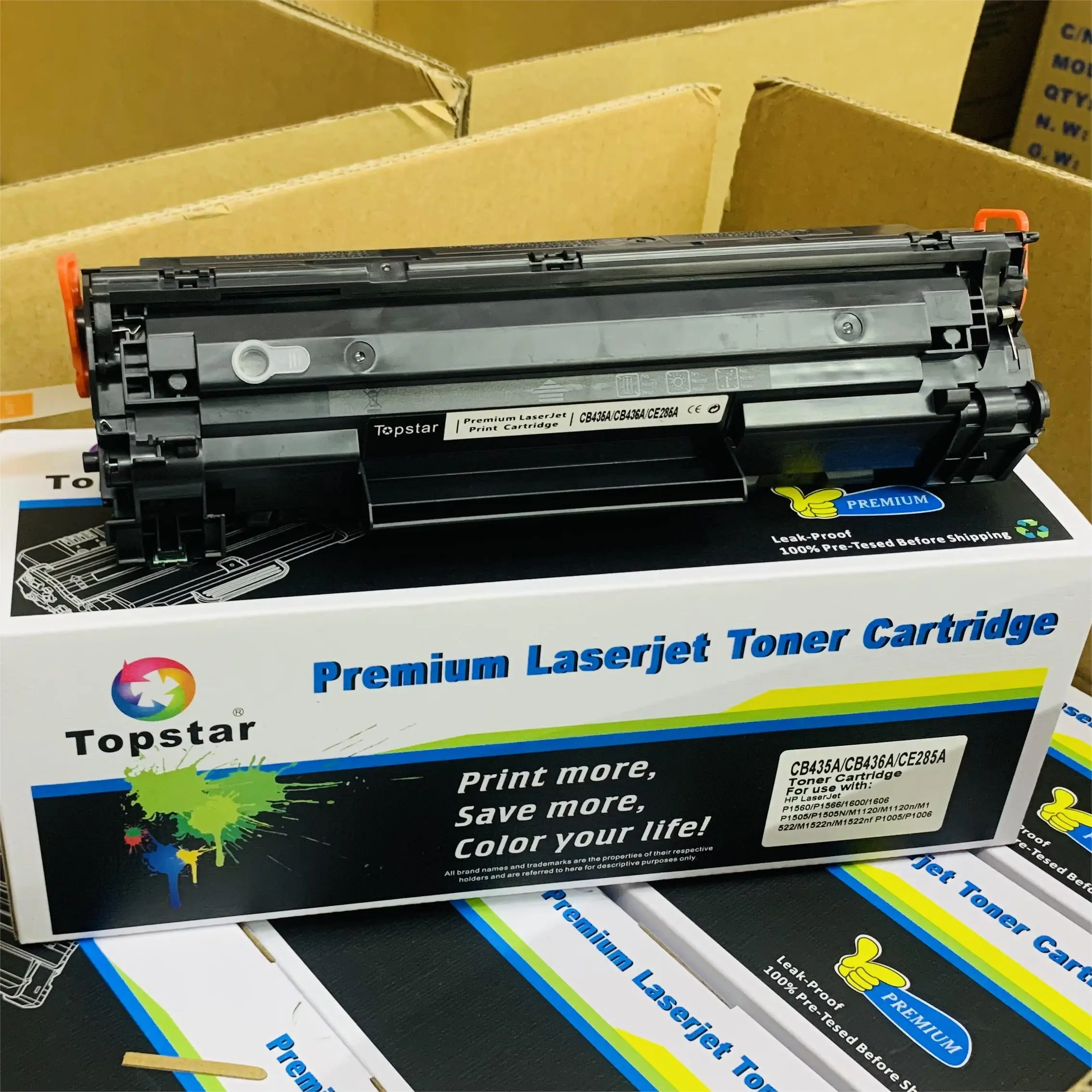 Topstar совместимый картридж с тонером CB435A 436A CE285A для Hp Laserjet 1102 Вт