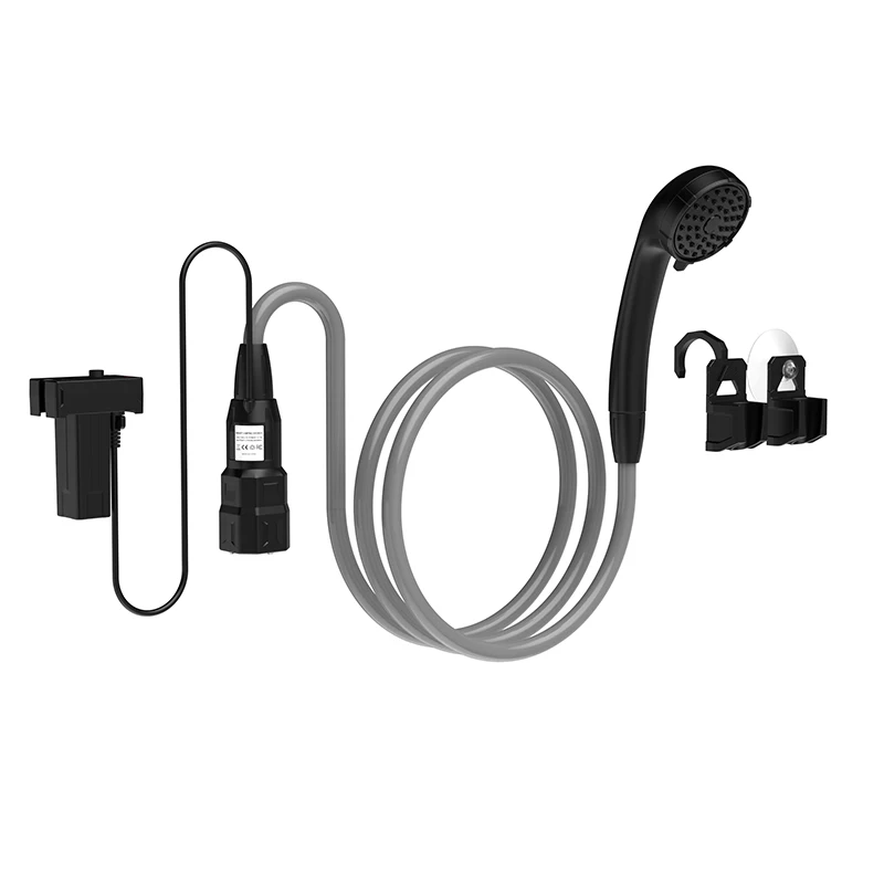 Wholesale multifunctional durable rechargeable collapsible water bag camping outdoor shower set