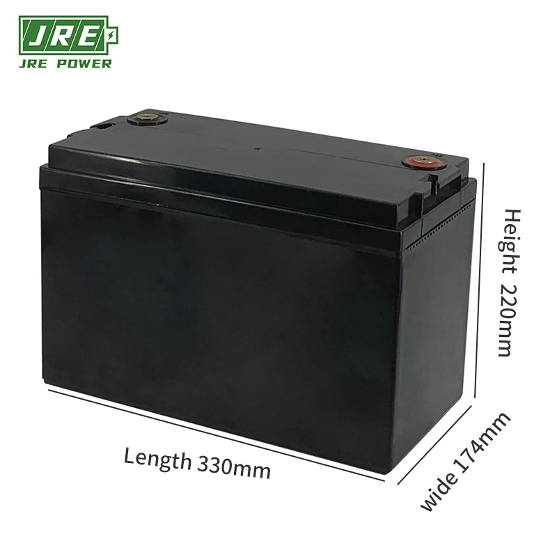  Высококачественный UN38.3 12V 100Ah 120Ah 240Ah 400Ah домашний хранилище Солнечная энергия lifepo4 Аккумуляторная батарея для лодки гольф тележка OEM
