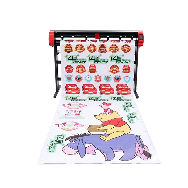 skycut  VA48 Camera automatic contour cutting stickers Label paper graph plotter cutter cutting  vinyl cutting plotter