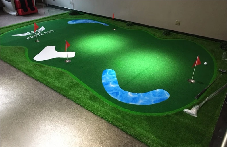 High quality indoor artificial mini golf putting green carpet