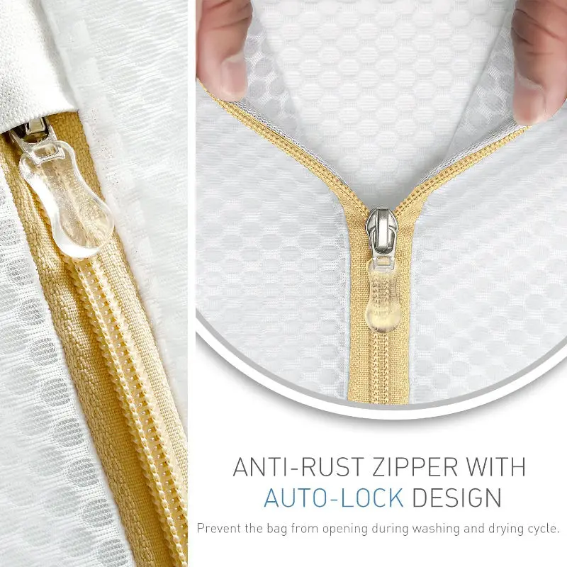 Laundry Washing Bags For Washing Machine Zipper Washable Laundry Bag With Customize Logo