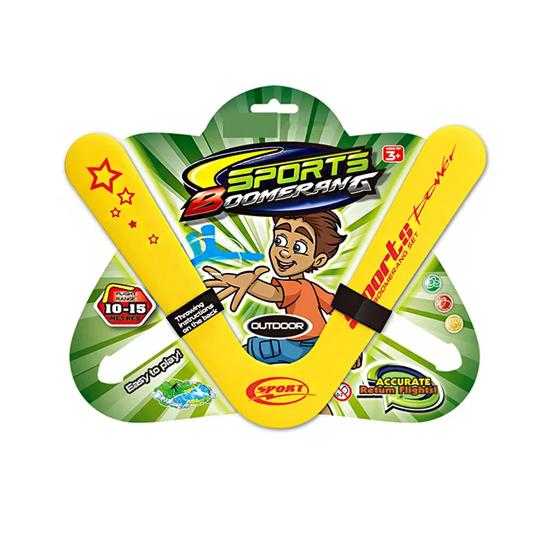 PREMIUM CUSTOM V SHAPE BOOMERANG FOR PROMOTION TOY PROMOTION FRISBEED KIDS OUTDOOR SPORT FUN