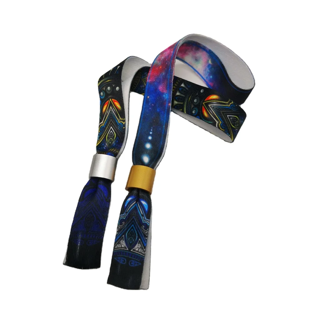 Hot Sale Promotional Adjustable Sliding Lock / Plastic Locks Clip for Fabric Rfid Wristband