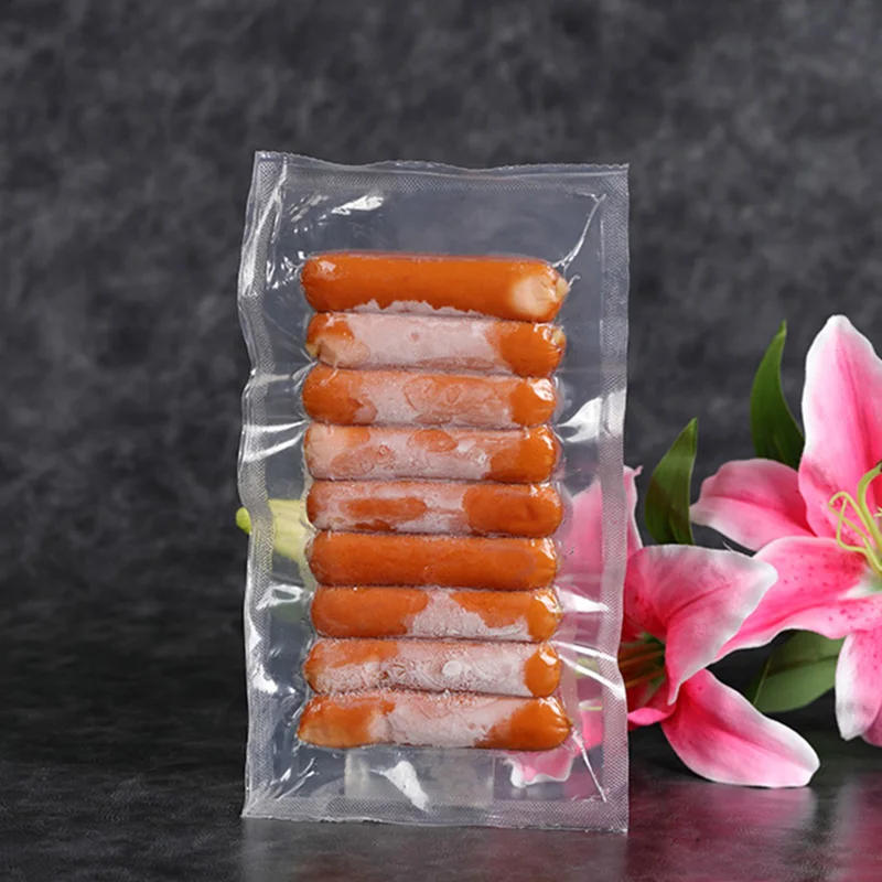 Biodegradable nuts rice food grade storage plastic packaging bags seal shrink vacuum bag food vacuum bag