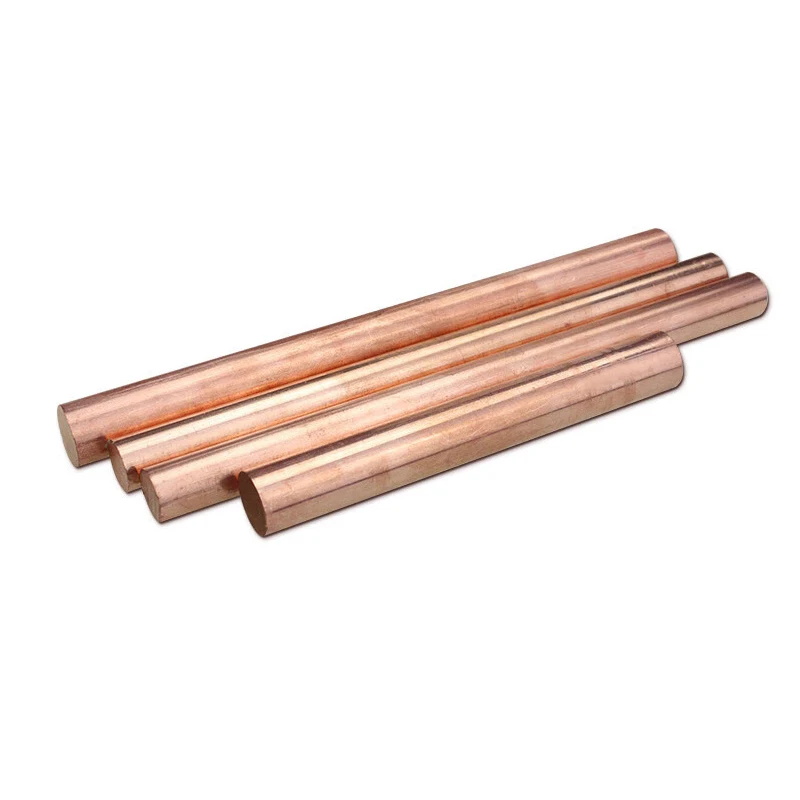 Good Quality C10200 C11000 High Purity Pure STM 5mm 6mm 7mm 8mm 16mm C10200 C11000 Pure Copper Bar Round