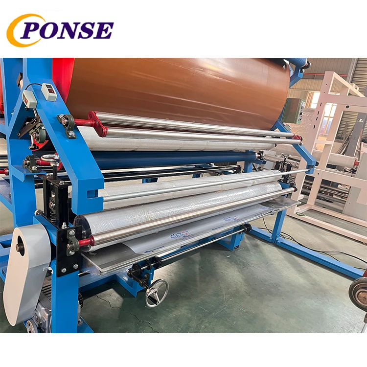 Ponse latex water glue base mouse pad foil fabric laminating machine