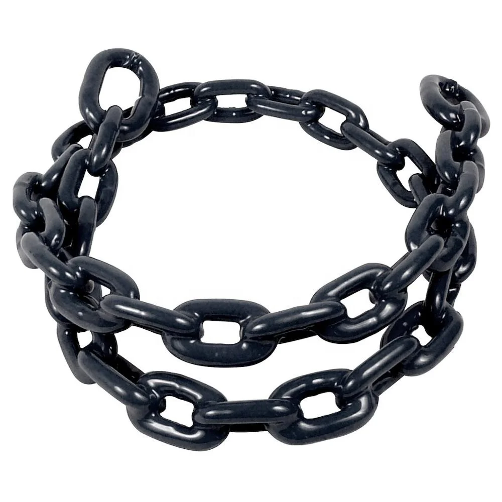 Grade 30 80 Galvanized Chain Steel Link Proof Coil Chain Blacking Finishing