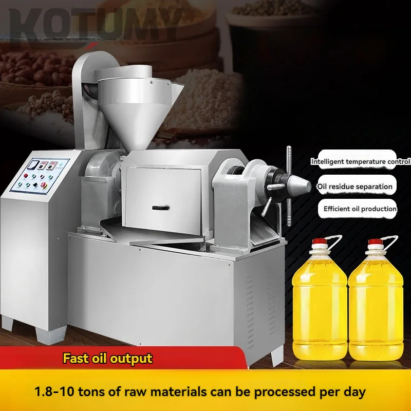 Commercial Peanut & Soybean Oil Extraction Machine Oil Presser for Oil Making