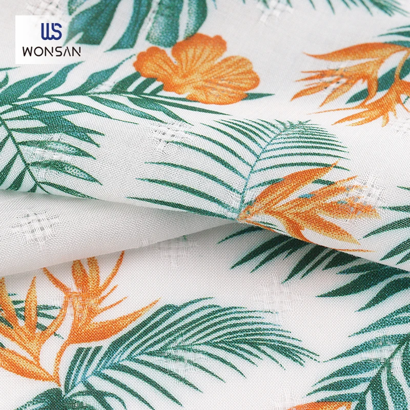 The infant child class A sleeping bag fabric 100% Cotton Plain Weave Fabric Double jacquard cloth Environmental protection mater