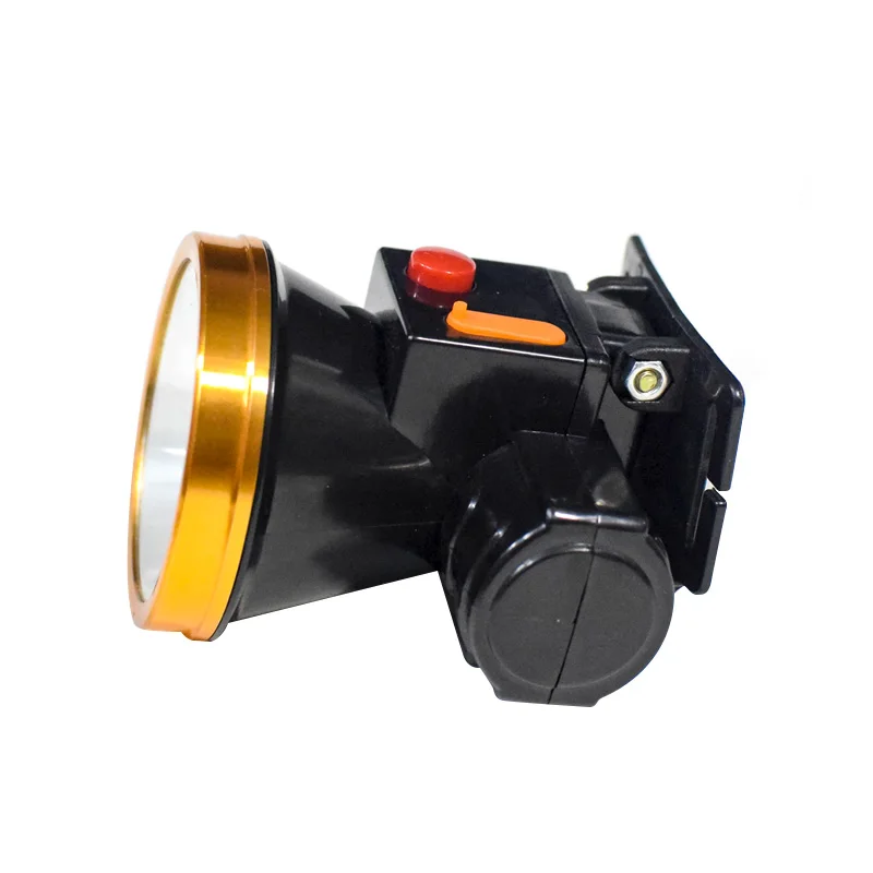 Miner Torch Hard Hat Light Head-mounted Helmet Rechargeable Led Mining Lamp