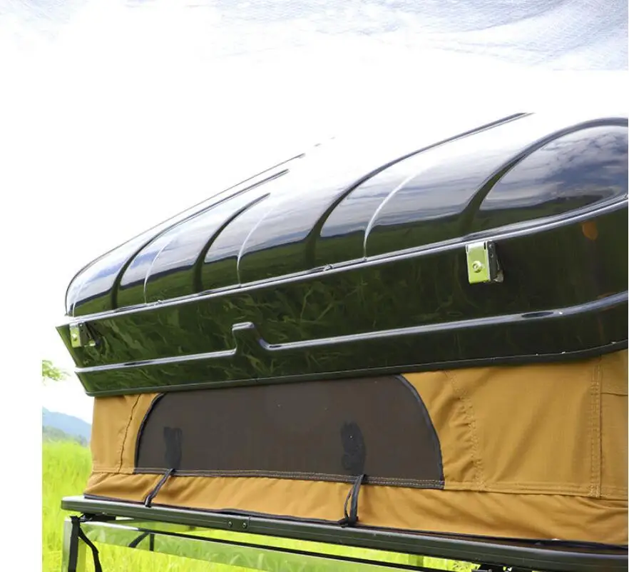 2024 New Outdoor Camping 4X4  4 Persons 4wd Car Hard Shell Roof Top Tent for Sale