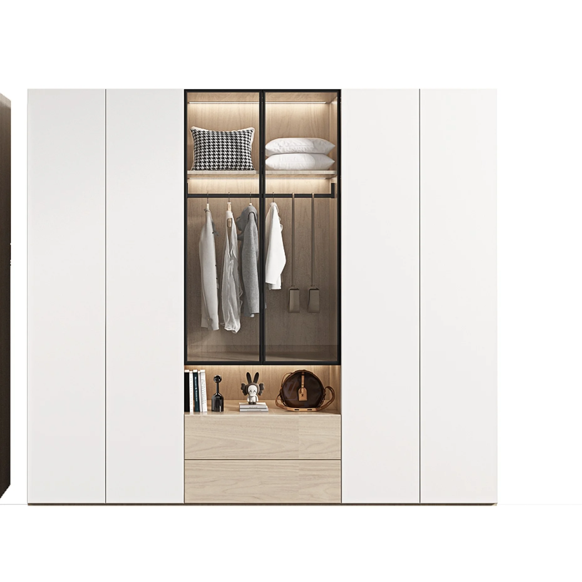 Popular Design Cabinet With ShelfStorage Big Wardrobe folding wardrobe wardrobe nepal closet systems & organize