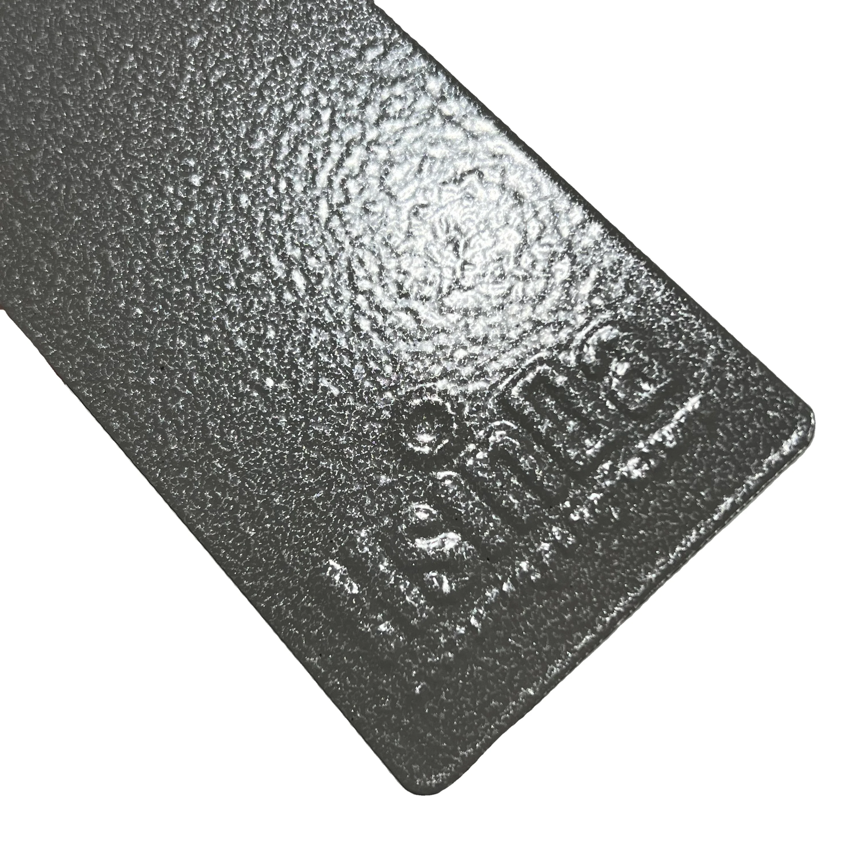 RAL9002 Light Grey White Gloss Polyester Powder Coating 180 Celsius Degree Curing