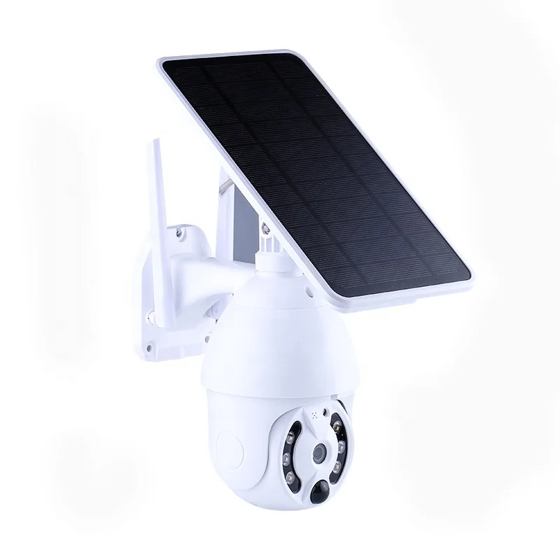 Factory Price Motion Sensor Surveillance Bullet Outdoor Solar Simulation Camera Wall Lamp Garden Security solar wifi camera