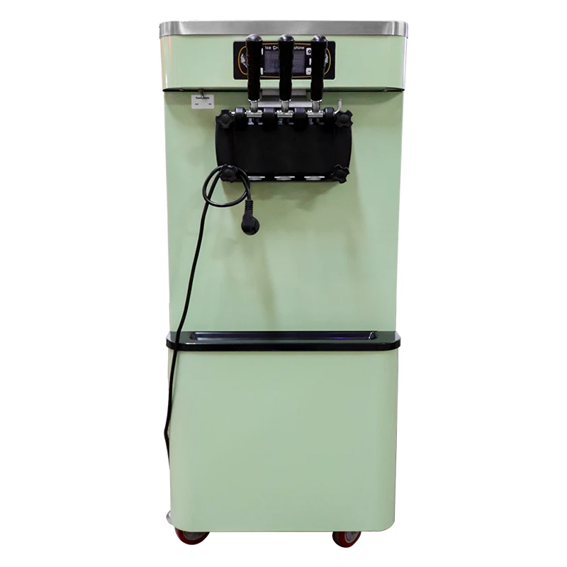 
Commercial Soft Ice Cream Machine Auto Clean LED Panel Perfect for Restaurants Snack Bar 