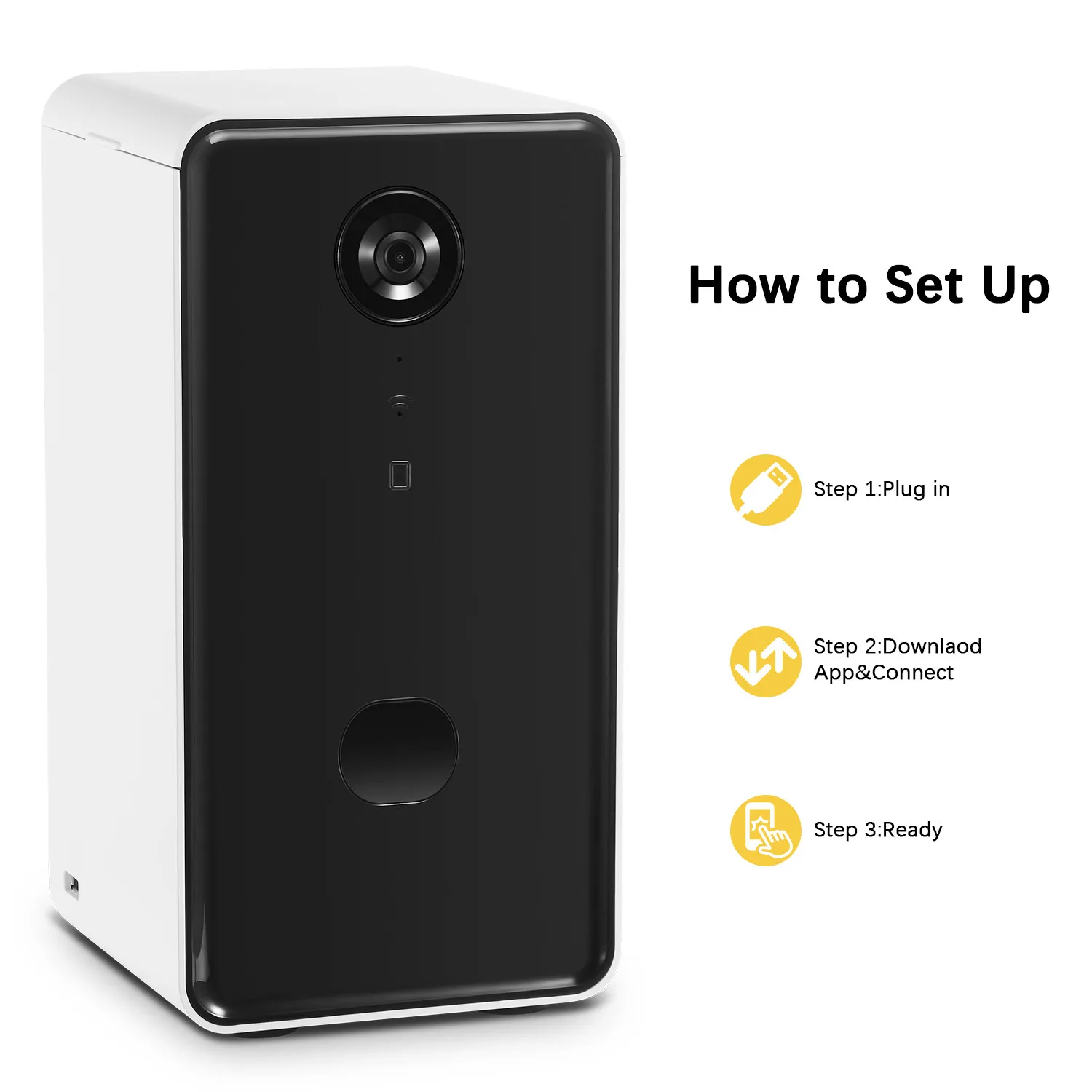 New Arrival Security Monitor Dog Camer Automatic Dog Feeder with Camera Treat Tossing Dog Camera