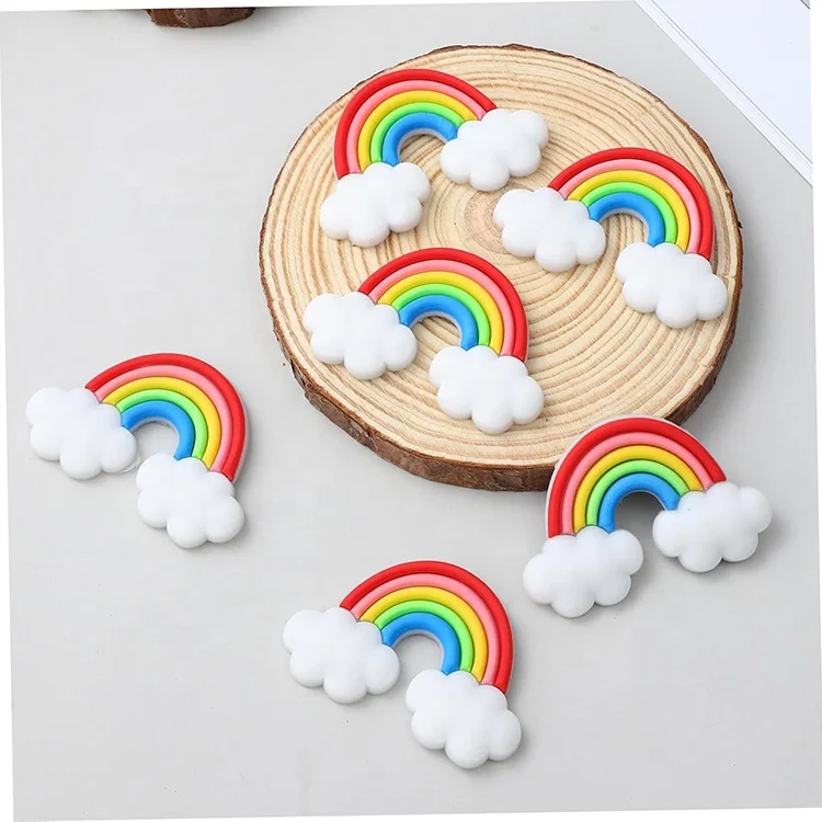 Promotional Custom Fridge Magnet Rubber 3d 2d Soft Pvc Offset Print Paper Souvenir Rainbow Refrigerator Magnet