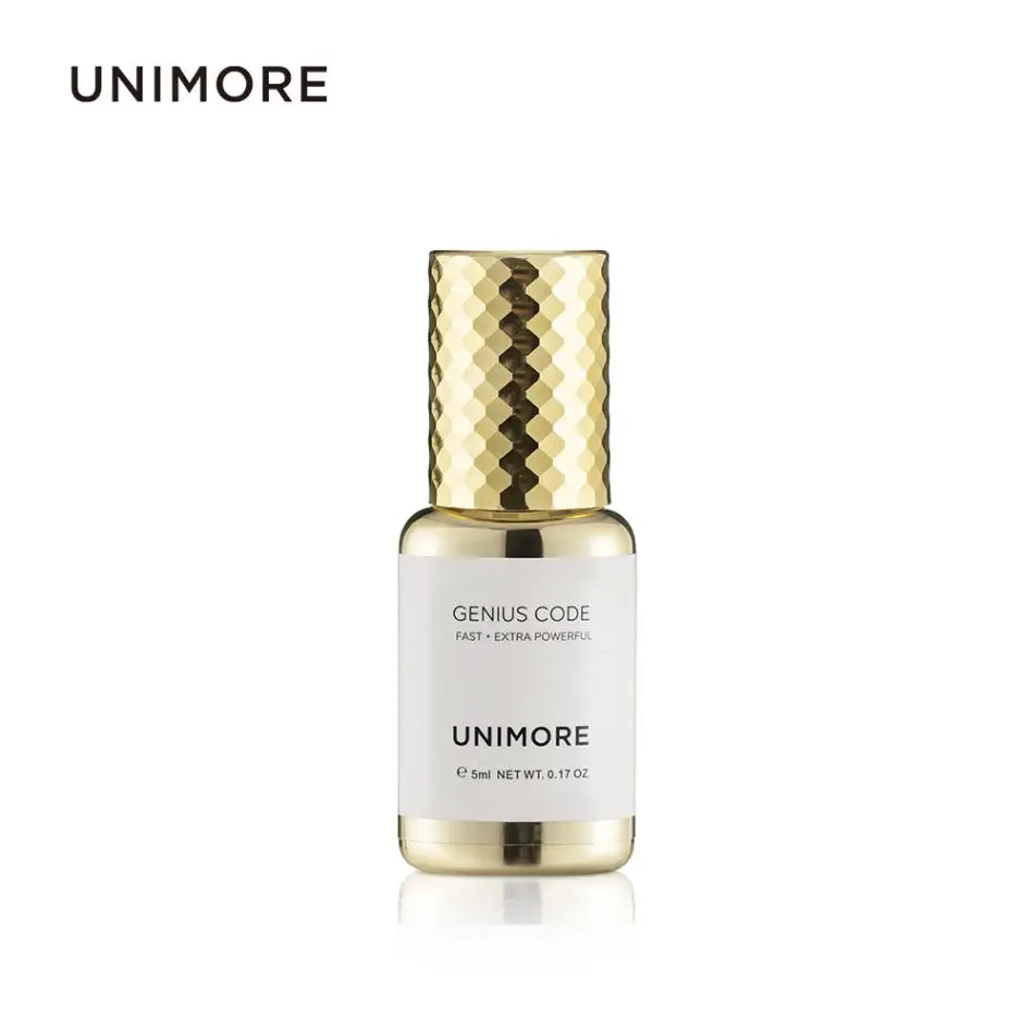 Unimore japan ultra quality best magnetic diy custom eyelash bond glue bottle black 5-95 humidity clear eyelash glue