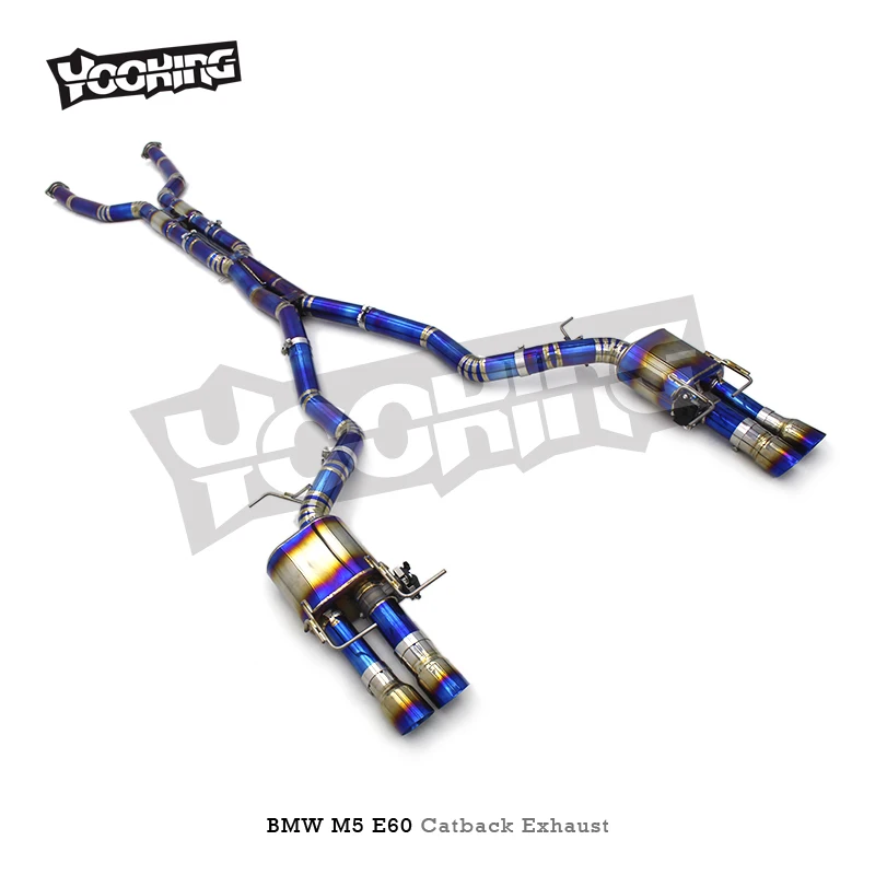 ODM Performance Titanium Valvetronic выхлопные глушители аксессуары для BMW M5 E60 5 0 2003-2010 титановая выхлопная труба