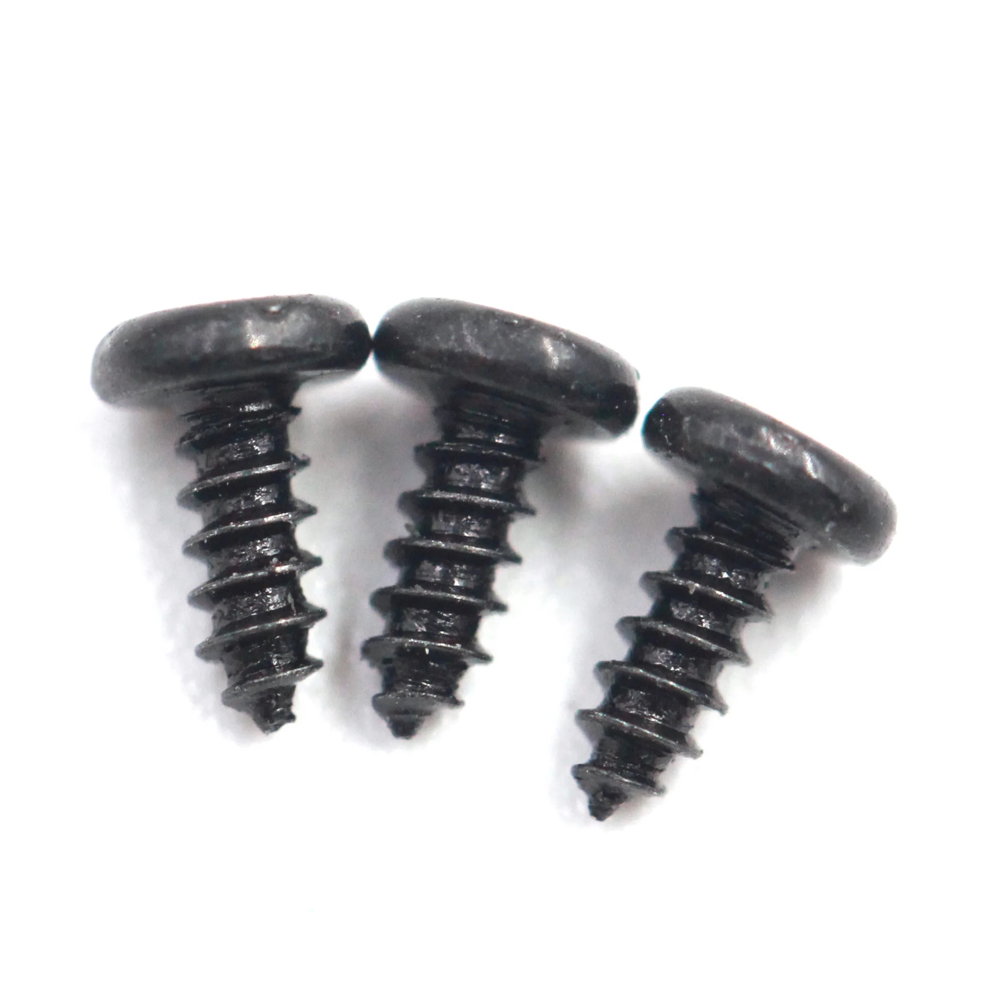 M1.4*3.5mm Carbon Steel black galvanized hard phillips round head self tapping micro screw pan head small screw