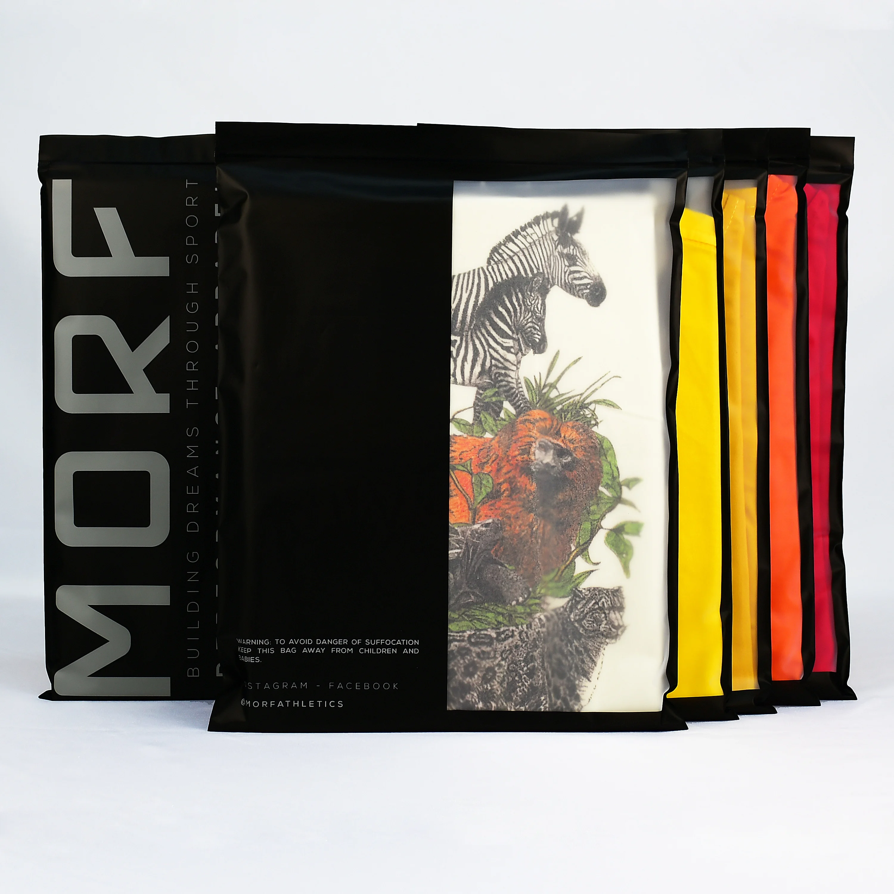 Пакеты на молнии оптом с логотипом Черные биоразлагаемые пластиковые Матовые Индивидуальные Упаковочные пакеты для