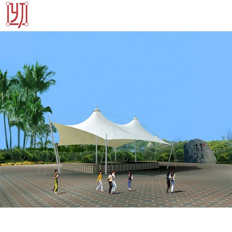 New wholesale steel frame marquee tensile membrane structure umbrella sunshade tent