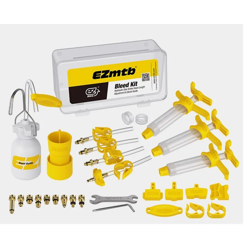 Brake Bleed Kit Bicycle Bleeder Hydraulic Disc Oil Mineral 2021PRO for Shimano
