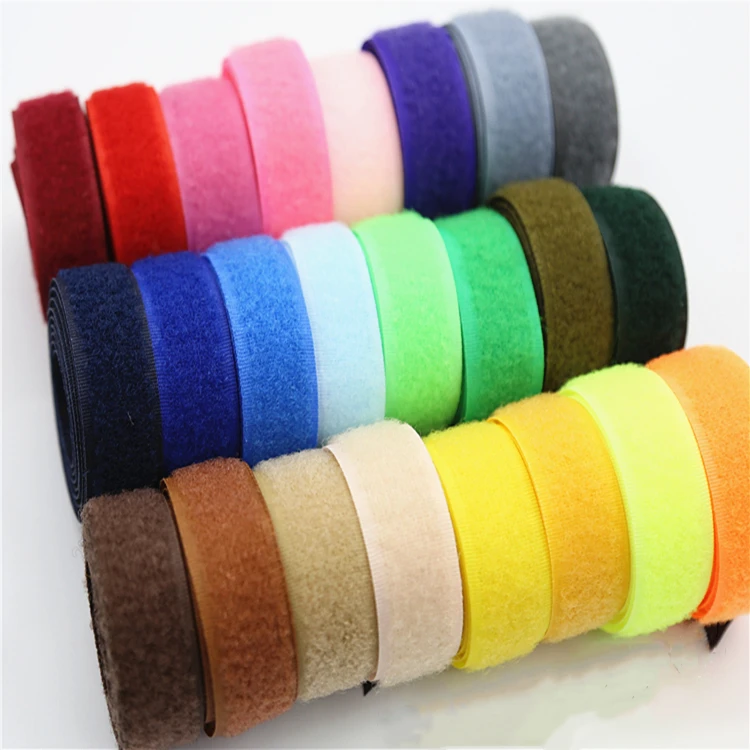 high quality sewing hook and loop belt for handbags clothing and toys hook and loop hook and loop straps