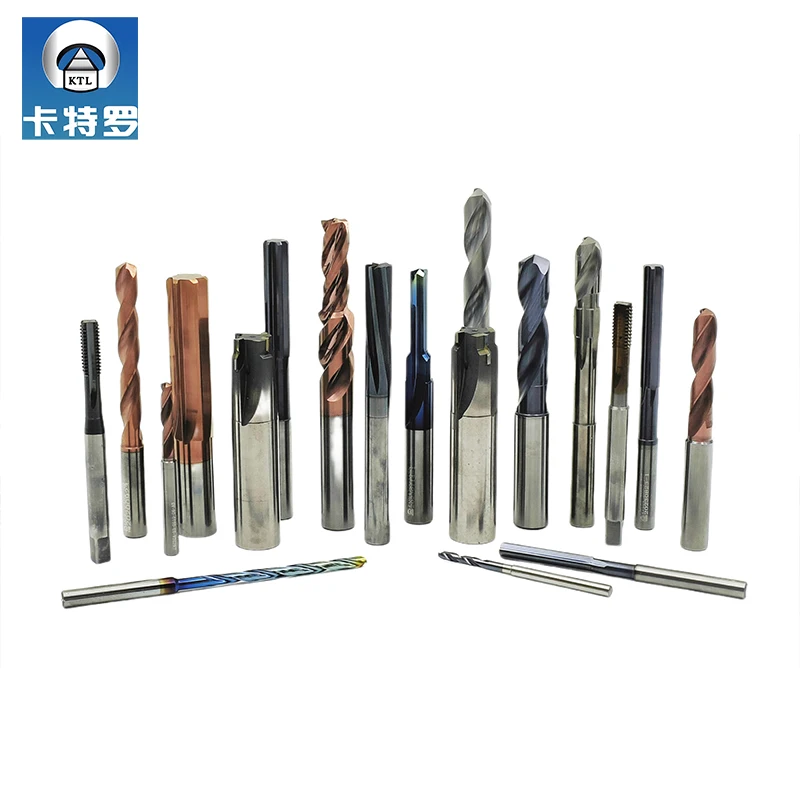 Advanced drill KTL tools hardware 13.3cm long carbide centering spiral drill bit