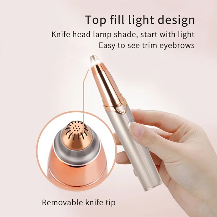 
Mkboo Mini Electric Eye Brows Facial Hair Remover Epilator Shaver Machine Eyebrow Hair Removal Razor Eyebrow Trimmer 