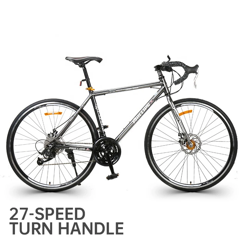 PHILLIPS Hot Sale High Quality Cycle Aluminium 27 Speed Bicycle 700*28c Racing Bikes Bicicleta De Carrera Road Bike