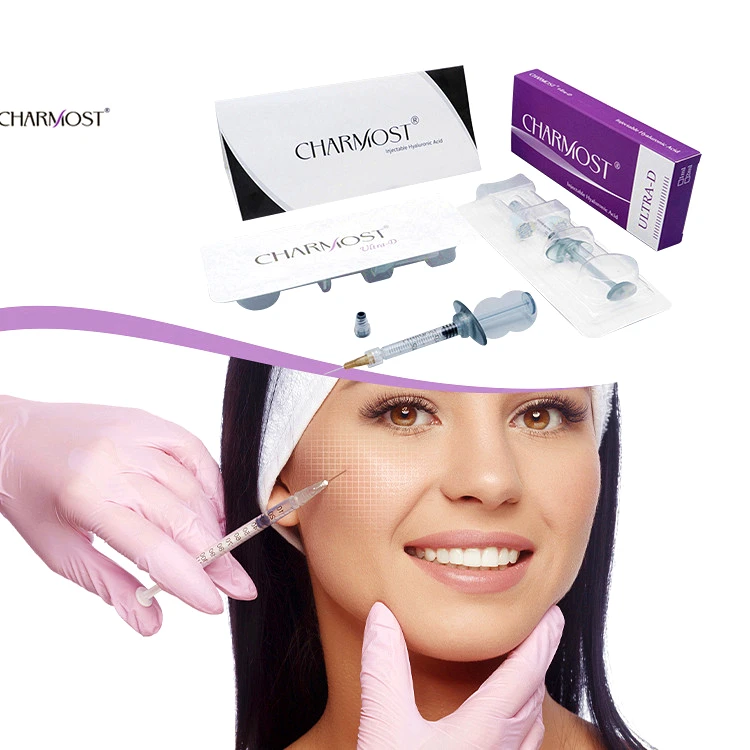Charmost  Non Surgery Hyaluronic Acid Dermal Filler Injection Face Gel 2ml Syringe With Lido