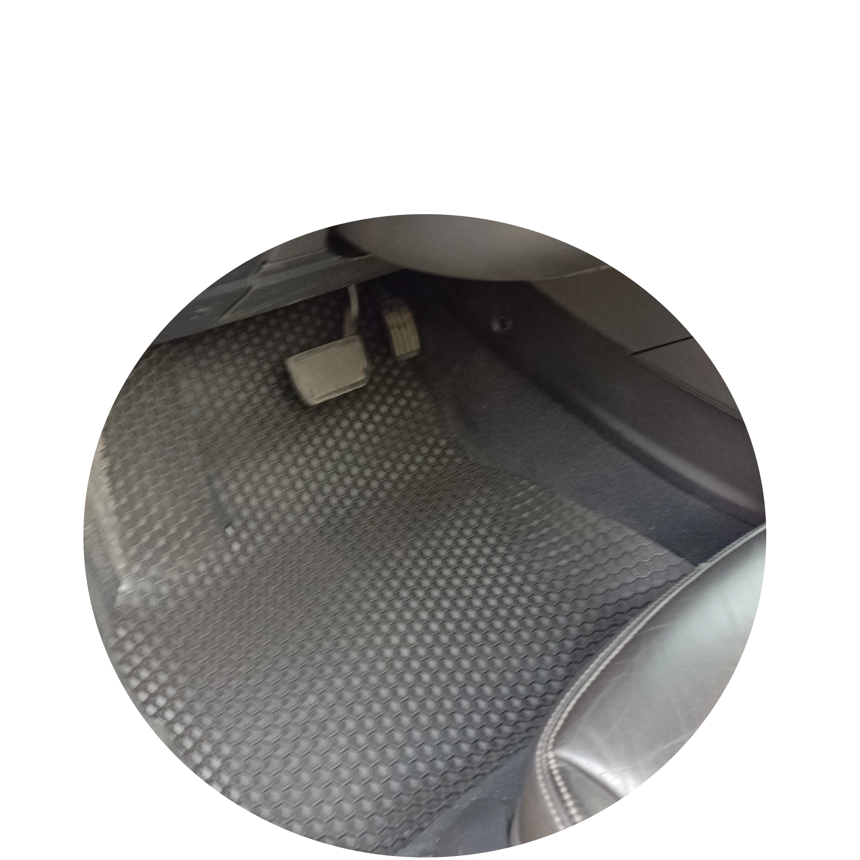 Grey Carpet Car Floor Mat Set +  Trim Universal Fit for all car model