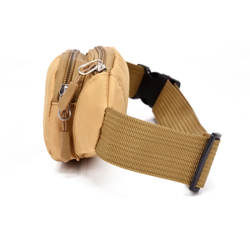 Wholesale Waist Bags Men Camouflage Belt Bag Travel Casual Tactical Fanny Pack Wallet Hiking Chest Bag Outdoor Custom