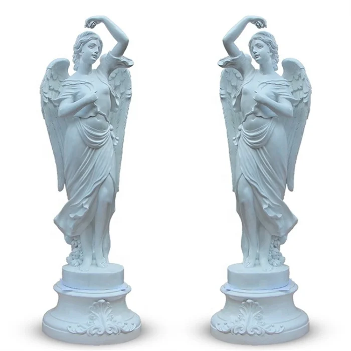 Новая мраморная китайская статуя в натуральную величину четыре сезона женские скульптуры Ангела