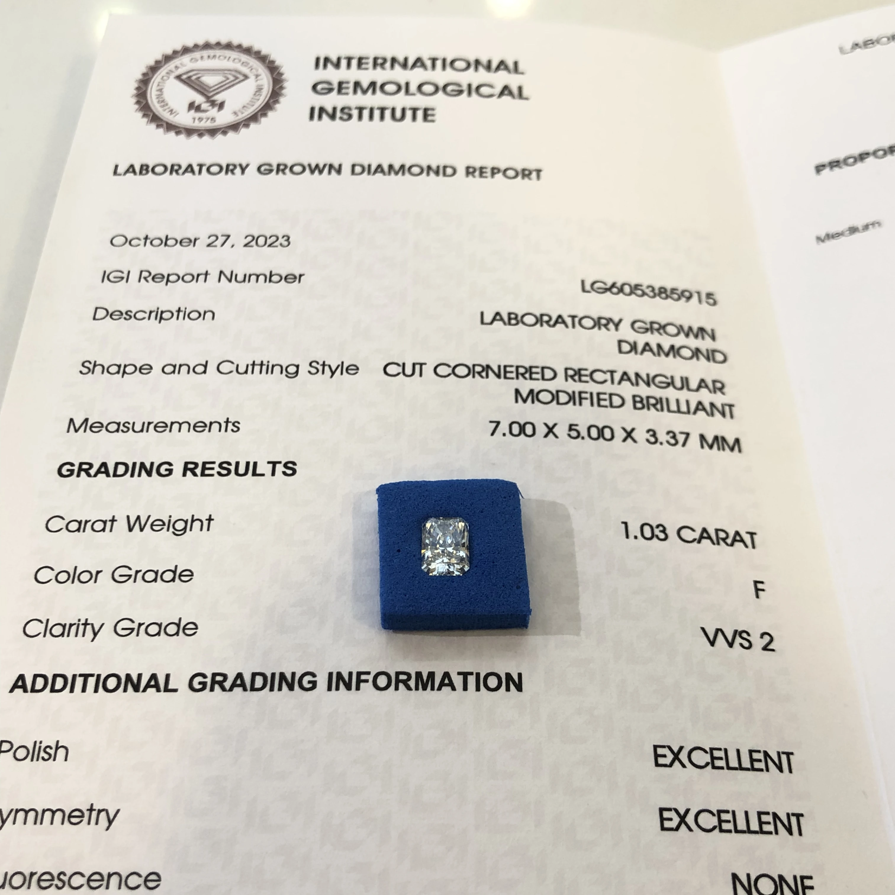 Rough Lab Diamond Ring Jewelry VVS Gia Hpht Cvd Loose igi Certified Synthetic Lab Grown Diamond