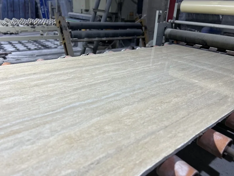 Modern Design Honed Light Blue Travertine Marble Stone Slab For Bathroom Wall Cladding Tiles