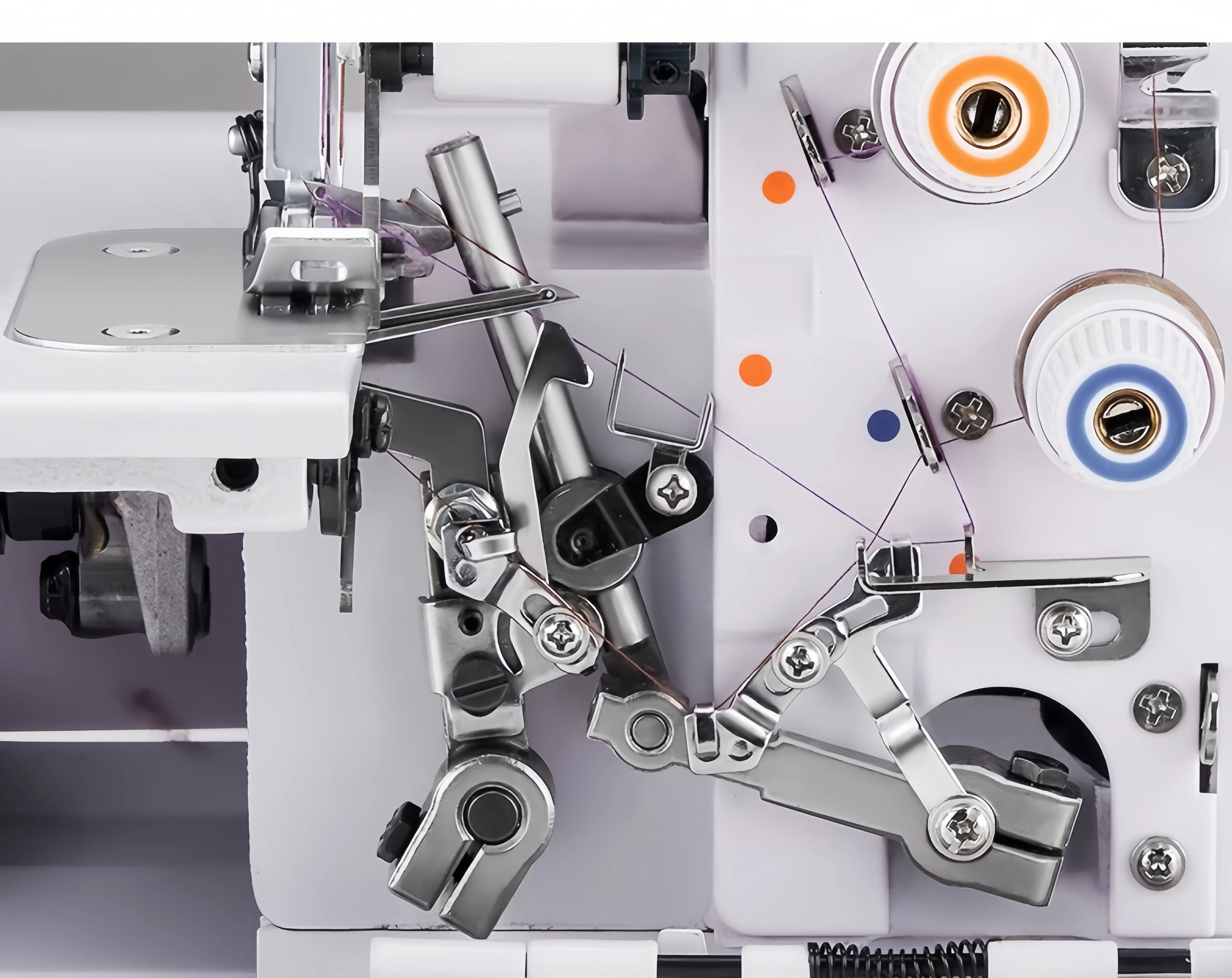 4 thread Desktop Overlock Sewing Machine Electric Overlock Machine model 434 type