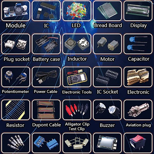 Купить онлайн Список электронных компонентов для One Stop Kitting Service электронные компоненты ИС диоды триоды транзисторы