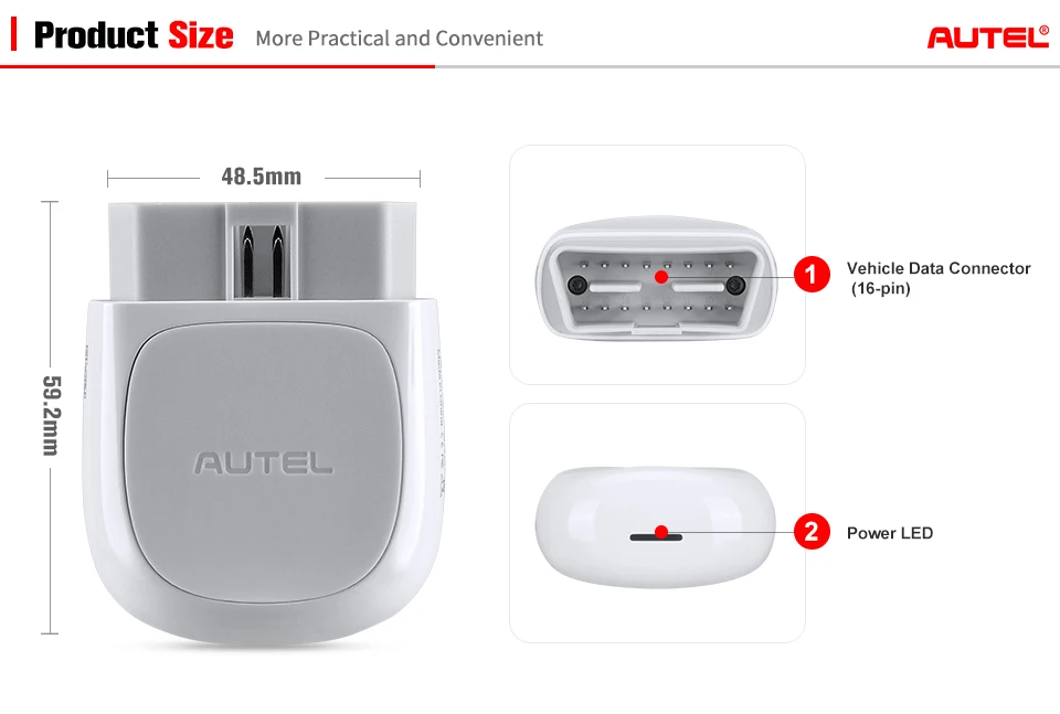 New OBD2  Autel AP200 Auto Diagnostic Scanner Tool