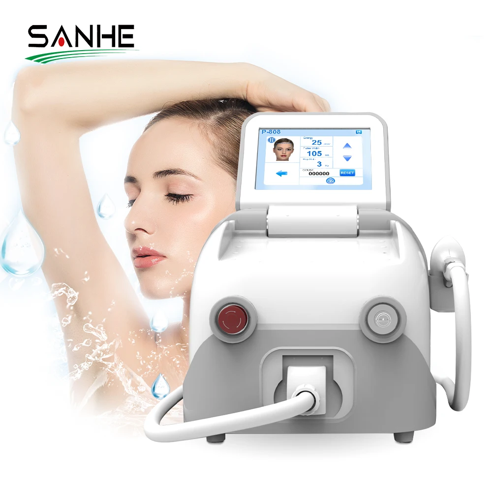 Best Selling Product In USA And India!!High Frequency Hot Hair Removal 808Nm Diode Laser Beijing Sanhe Beauty