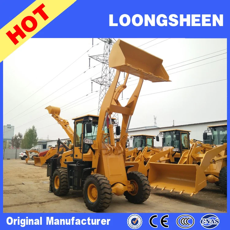 backhoe loader for farm, ranch, construction site use