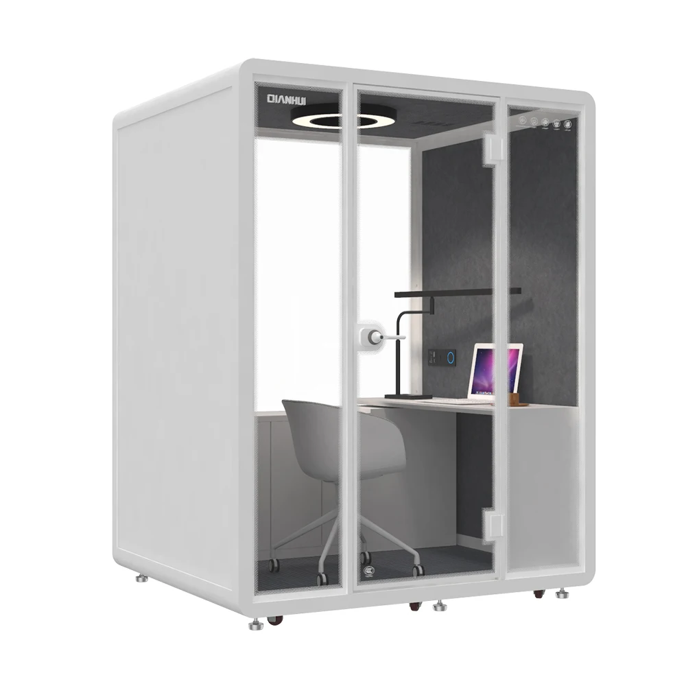 35db soundproof education booth sound proof learning room soundproof mini reading room with 4000k natural light