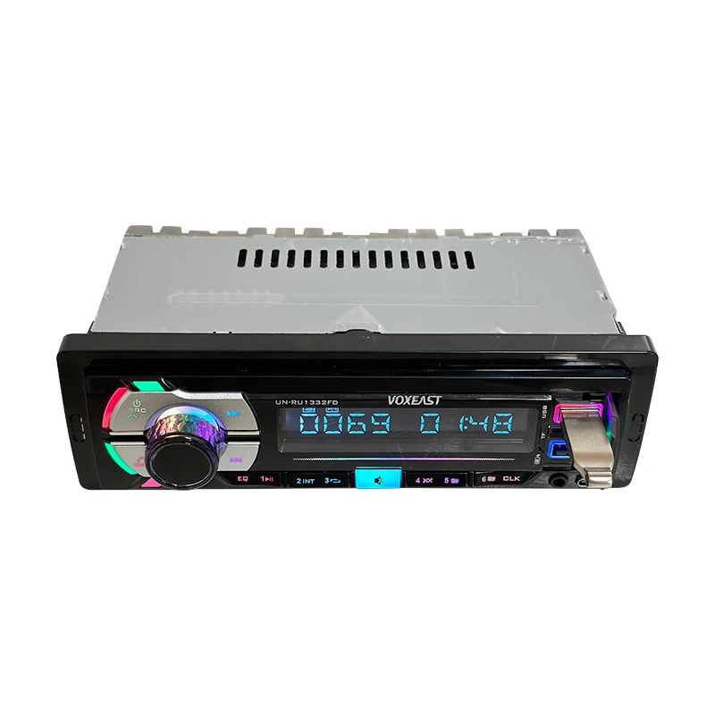 1Din Detachable Panel Multi-media car DVD Player usb aux mp3 car tape mp3 player bluetooths with BT/DVD/VCD/CD/MP3/AM/FM